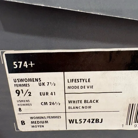 NEW BALANCE 574+ PLATFORM SNEAKER - Picture 16 of 16